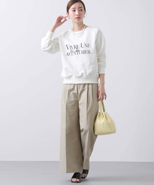 Gready Brilliant（グレディブリリアン）の「裏毛ＶＩＶＲＥロゴプルオーバー（Tシャツ/カットソー・レディース・オフホワイト/ベージュ・38）」の6枚目の写真