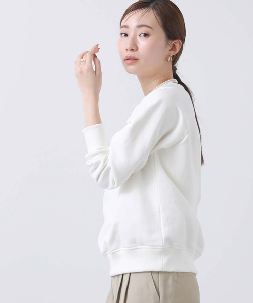 Gready Brilliant（グレディブリリアン）の「裏毛ＶＩＶＲＥロゴプルオーバー（Tシャツ/カットソー・レディース・オフホワイト/ベージュ・38）」の9枚目の写真