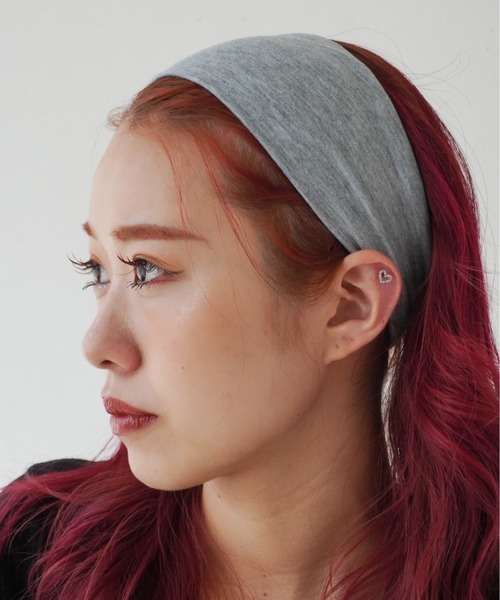 Port(ポート)の「海外ガール風 ベーシック ヘアバンド_(その他ヘアアクセサリー・レディース・ブラック/グレー/ホワイト・FREE)」の11枚目の写真