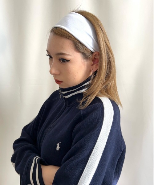 Port(ポート)の「海外ガール風 ベーシック ヘアバンド_(その他ヘアアクセサリー・レディース・ブラック/グレー/ホワイト・FREE)」の7枚目の写真
