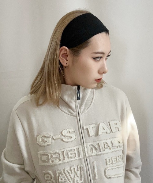 Port(ポート)の「海外ガール風 ベーシック ヘアバンド_(その他ヘアアクセサリー・レディース・ブラック/グレー/ホワイト・FREE)」の10枚目の写真