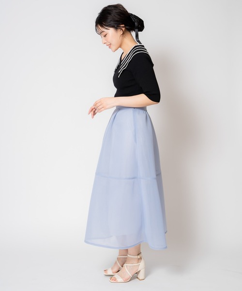 NOELA（ノエラ）の「クロスデザインサンダル（サンダル・レディース・ブラック/ベージュ/オフホワイト・S/M/L）」の6枚目の写真