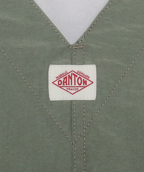 DANTON（ダントン）の「WOMEN'S N/C TUSSER V-NECK OVERALLS
