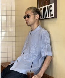OBEY | 【OBEY】TEAR DROP OPEN KNIT SHIRT(カーディガン/ボレロ)