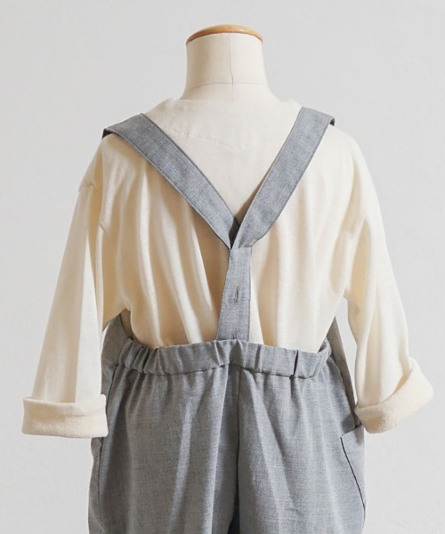 【セール】【Hommage de NAOMI ITO】サロペット 70-80cm・80-90cm・90-100cm（サロペット/オーバーオール）｜NAOMI ITO（ナオミイトウ）