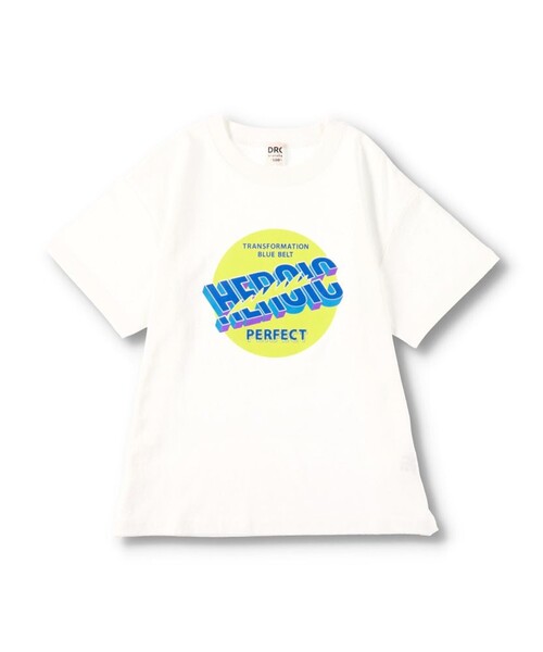 DRC branshes(ディーアールシーブランシェス)の「【WEB限定/DRC/お肌に嬉しい綿100%】アソートグラフィック半袖BIGTシャツ(Tシャツ/カットソー・キッズ・オフホワイト/その他4/チャコールグレー/ブルー/エメラルド/ブルーグレー/ブラック/オレンジ/その他5/その他3/その他1/その他2/ブラウン/ライム/グリーン/レッド・130/150/160/110/120/100/140/90)」の15枚目の写真