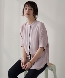 ICB - 美品　iCB　お洒落プリントシャツ ICB - 美品 iCB お洒落プリントシャツの通販 by みっちゃん's