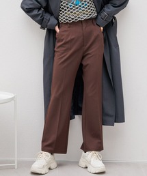 LOWRYS FARM | カットジョーゼットフレアパンツ 996857(スラックス)