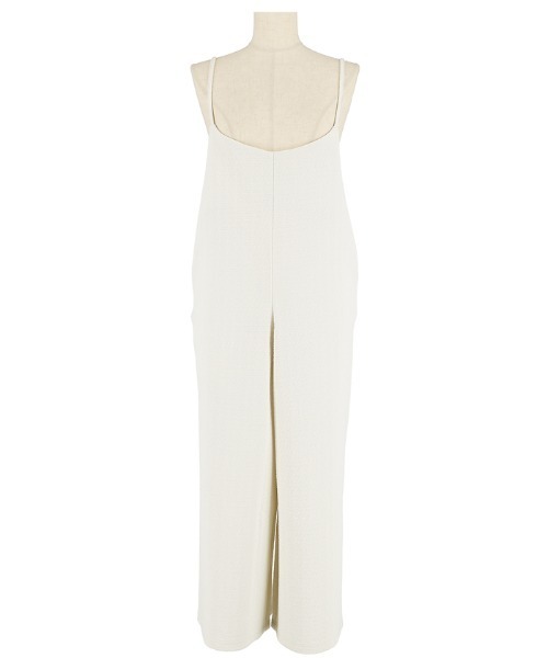 coca（coca）（コカ）の「ジャカードエンボスサロペット（サロペット/オーバーオール・レディース・ブラック/アイボリー・L/M）」の15枚目の写真