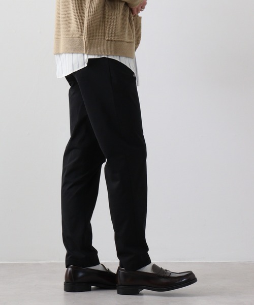 URBAN SQUARE(アーバンスクエア)の「URBAN SQUARE ハイブリッドジャージー イージースラックス(スラックス・メンズ・ブラック/グレー/チャコール/ネイビー・LL/L/M)」の19枚目の写真