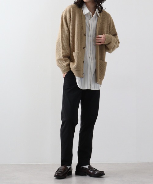 URBAN SQUARE(アーバンスクエア)の「URBAN SQUARE ハイブリッドジャージー イージースラックス(スラックス・メンズ・ブラック/グレー/チャコール/ネイビー・LL/L/M)」の20枚目の写真