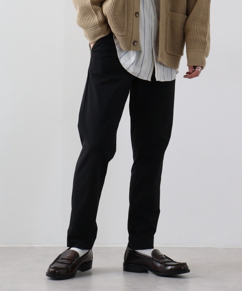 URBAN SQUARE(アーバンスクエア)の「URBAN SQUARE ハイブリッドジャージー イージースラックス(スラックス・メンズ・ブラック/グレー/チャコール/ネイビー・LL/L/M)」の17枚目の写真