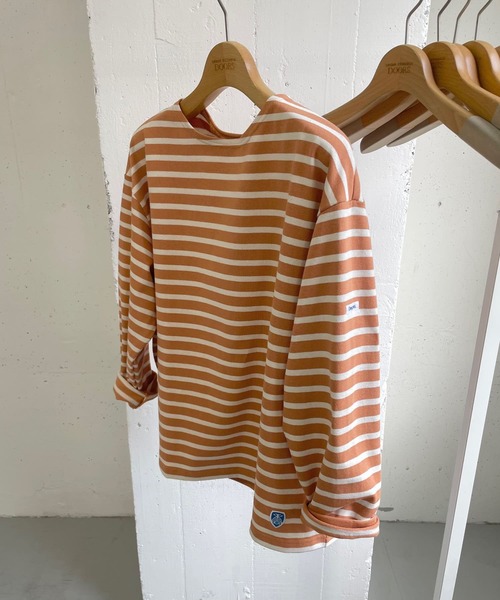 ORCIVAL（オーシバル）の「ORCIVAL　CREW NECK LONG-SLEEVE（Tシャツ/カットソー・レディース・ホワイト系その他/オレンジ系その他/グレー系その他・1）」の9枚目の写真