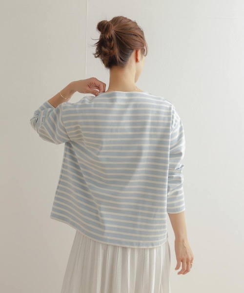 ORCIVAL（オーシバル）の「ORCIVAL　CREW NECK LONG-SLEEVE（Tシャツ/カットソー・レディース・ホワイト系その他/オレンジ系その他/グレー系その他・1）」の13枚目の写真