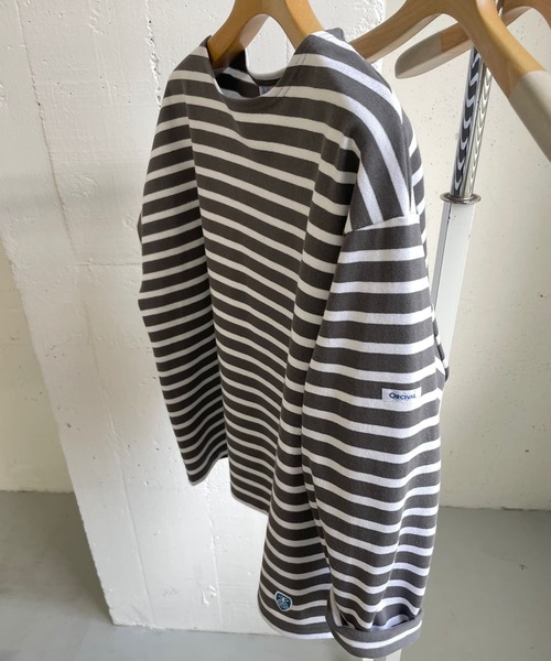 ORCIVAL（オーシバル）の「ORCIVAL　CREW NECK LONG-SLEEVE（Tシャツ/カットソー・レディース・ホワイト系その他/オレンジ系その他/グレー系その他・1）」の19枚目の写真