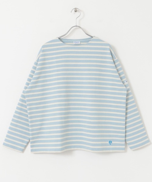 ORCIVAL（オーシバル）の「ORCIVAL　CREW NECK LONG-SLEEVE（Tシャツ/カットソー・レディース・ホワイト系その他/オレンジ系その他/グレー系その他・1）」の22枚目の写真