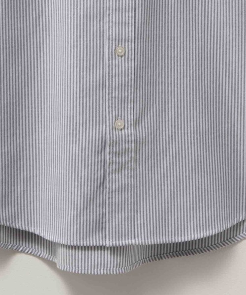 NAVY(ネイビー)の「NAVY オックスフォードベーシックシャツ(シャツ/ブラウス・メンズ・ホワイト×グレー/ホワイト×ブルー/ホワイト/グレー/サックスブルー・S/M/L/XL)」の14枚目の写真