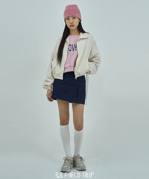 3.3 Field Trip (3.3フィールドトリップ)の「【UNISEX】3.3 Field Trip/LOVER ロゴビーニー 2115528(ニットキャップ/ビーニー・レディース・ブラック/ピンク/ブルー・FREE)」の11枚目の写真