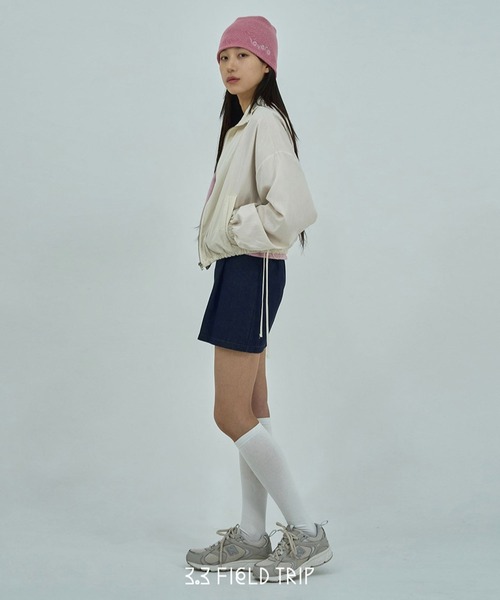 3.3 Field Trip (3.3フィールドトリップ)の「【UNISEX】3.3 Field Trip/LOVER ロゴビーニー 2115528(ニットキャップ/ビーニー・レディース・ブラック/ピンク/ブルー・FREE)」の10枚目の写真