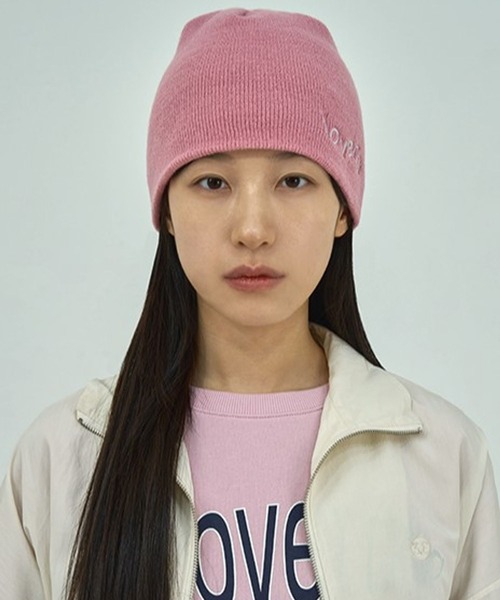 3.3 Field Trip (3.3フィールドトリップ)の「【UNISEX】3.3 Field Trip/LOVER ロゴビーニー 2115528(ニットキャップ/ビーニー・レディース・ブラック/ピンク/ブルー・FREE)」の8枚目の写真