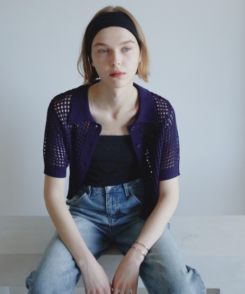 Aunt Marie's(アントマリーズ)の「ベーシックヘアターバン(ヘアバンド・レディース・ブラック/アイボリー/ネイビー/グレー・FREE)」の11枚目の写真