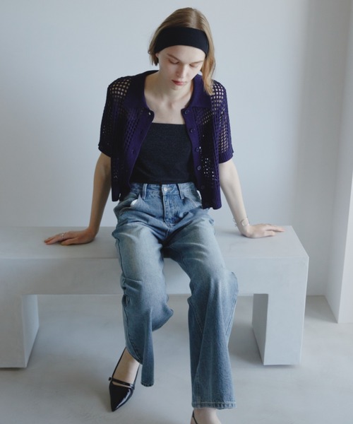 Aunt Marie's(アントマリーズ)の「ベーシックヘアターバン(ヘアバンド・レディース・ブラック/アイボリー/ネイビー/グレー・FREE)」の8枚目の写真