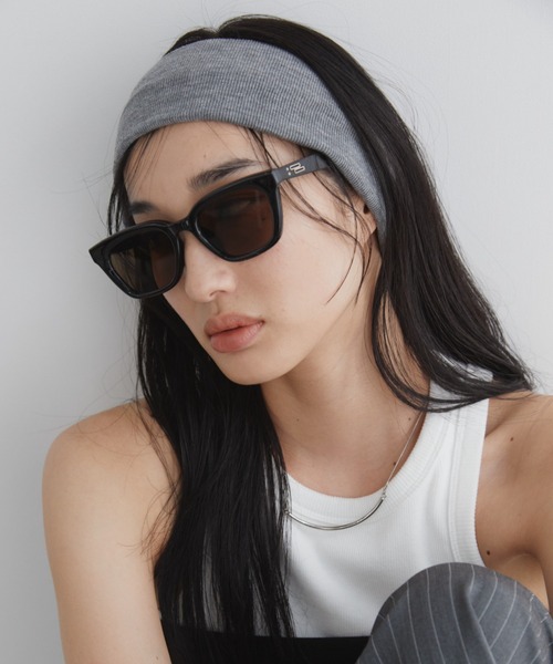 Aunt Marie's(アントマリーズ)の「ベーシックヘアターバン(ヘアバンド・レディース・ブラック/アイボリー/ネイビー/グレー・FREE)」の22枚目の写真