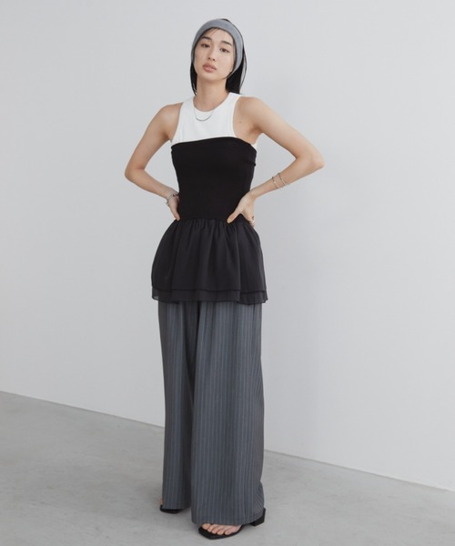 Aunt Marie's(アントマリーズ)の「ベーシックヘアターバン(ヘアバンド・レディース・ブラック/アイボリー/ネイビー/グレー・FREE)」の16枚目の写真