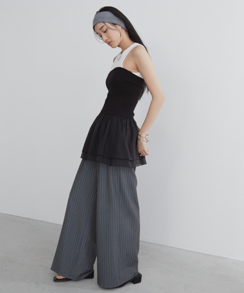 Aunt Marie's(アントマリーズ)の「ベーシックヘアターバン(ヘアバンド・レディース・ブラック/アイボリー/ネイビー/グレー・FREE)」の15枚目の写真