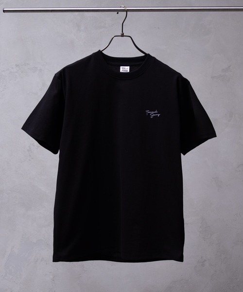 Tom＆Jerry（トムアンドジェリー）の「Tom and Jerry サテンアップリケTシャツ（Tシャツ/カットソー・メンズ・ブラック/ホワイト・XL/L/M）」の5枚目の写真