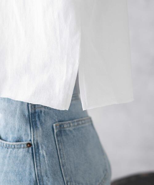 WEGO（ウィゴー）の「WEGO/グラフィックショートT（Tシャツ/カットソー・レディース・ホワイト/その他1/オフホワイト/グリーン・MEDIUM/SMALL）」の10枚目の写真