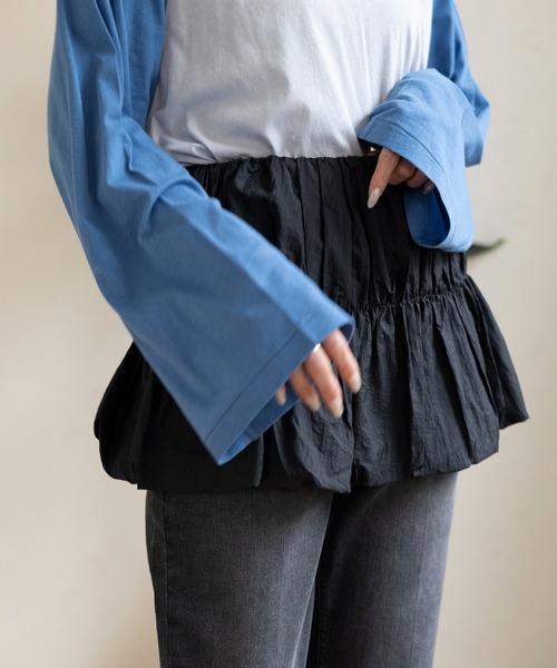 LEPSIM（レプシィム）の「2WAYキャミブラウス　109949（シャツ/ブラウス・レディース・ブラウン/ブラック・FREE）」の17枚目の写真