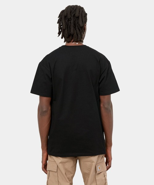 Carhartt WIP(カーハートダブリューアイピー)の「【Carhartt WIP】S/S CHASE T-SHIRT(Tシャツ/カットソー・メンズ・ブラック/グリーン/ホワイト/グレー/ネイビー・M/L/XL/S)」の7枚目の写真