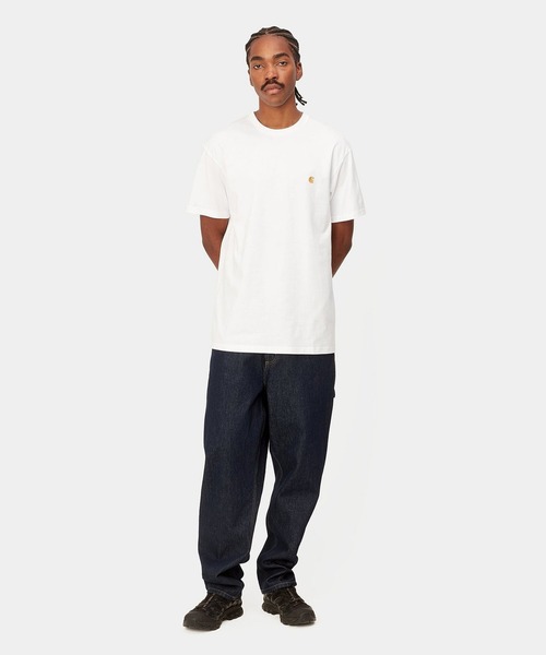 Carhartt WIP(カーハートダブリューアイピー)の「【Carhartt WIP】S/S CHASE T-SHIRT(Tシャツ/カットソー・メンズ・ブラック/グリーン/ホワイト/グレー/ネイビー・M/L/XL/S)」の14枚目の写真