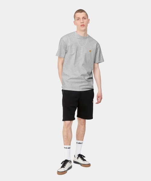 Carhartt WIP(カーハートダブリューアイピー)の「【Carhartt WIP】S/S CHASE T-SHIRT(Tシャツ/カットソー・メンズ・ブラック/グリーン/ホワイト/グレー/ネイビー・M/L/XL/S)」の18枚目の写真
