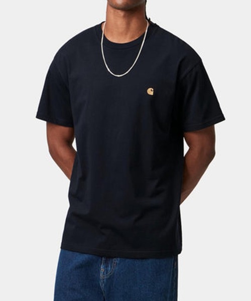 Carhartt WIP(カーハートダブリューアイピー)の「【Carhartt WIP】S/S CHASE T-SHIRT(Tシャツ/カットソー・メンズ・ブラック/グリーン/ホワイト/グレー/ネイビー・M/L/XL/S)」の14枚目の写真