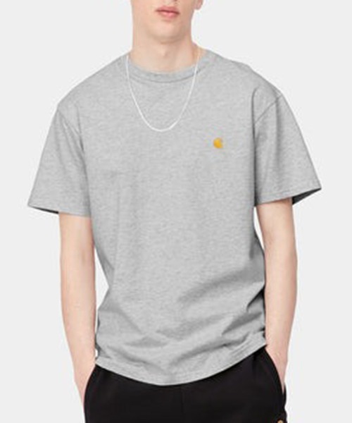 Carhartt WIP(カーハートダブリューアイピー)の「【Carhartt WIP】S/S CHASE T-SHIRT(Tシャツ/カットソー・メンズ・ブラック/グリーン/ホワイト/グレー/ネイビー・M/L/XL/S)」の19枚目の写真