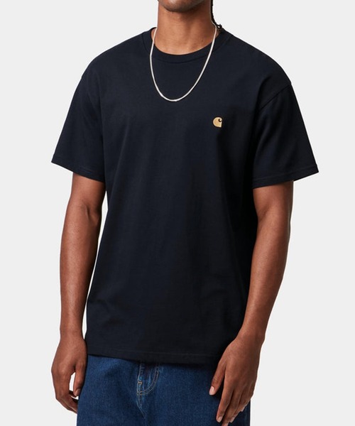 Carhartt WIP(カーハートダブリューアイピー)の「【Carhartt WIP】S/S CHASE T-SHIRT(Tシャツ/カットソー・メンズ・ブラック/グリーン/ホワイト/グレー/ネイビー・M/L/XL/S)」の21枚目の写真