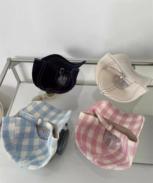 LAC-VERT（ラック・ヴェール）の「リボン刺繍キャップ（キャップ・レディース・ホワイト/ピンク/ネイビー/ライトブルー/その他3/その他2/その他1・FREE）」の9枚目の写真