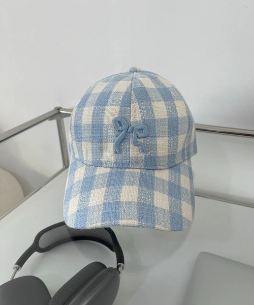 LAC-VERT（ラック・ヴェール）の「リボン刺繍キャップ（キャップ・レディース・ホワイト/ピンク/ネイビー/ライトブルー/その他3/その他2/その他1・FREE）」の14枚目の写真