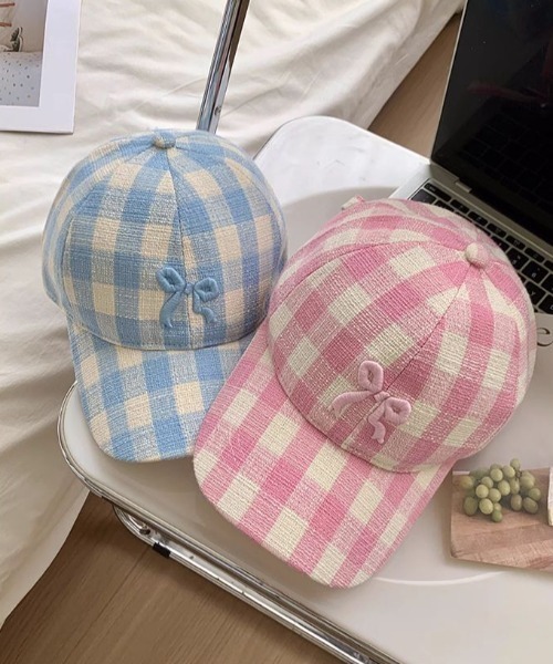 LAC-VERT（ラック・ヴェール）の「リボン刺繍キャップ（キャップ・レディース・ホワイト/ピンク/ネイビー/ライトブルー/その他3/その他2/その他1・FREE）」の15枚目の写真