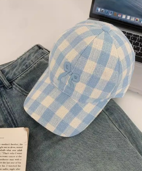 LAC-VERT（ラック・ヴェール）の「リボン刺繍キャップ（キャップ・レディース・ホワイト/ピンク/ネイビー/ライトブルー/その他3/その他2/その他1・FREE）」の18枚目の写真