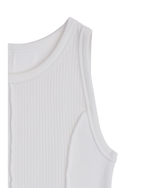 セール】SWITCH RIB TANK TOP（タンクトップ）｜Ameri（アメリ