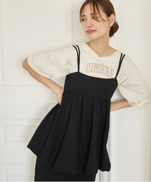 mysty woman | フクレジャガードバルーンキャミ　120986(その他トップス)