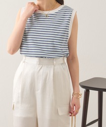 STAR&STRIPE | STAR&STRIPE/クロップドボーダータンク(タンクトップ)