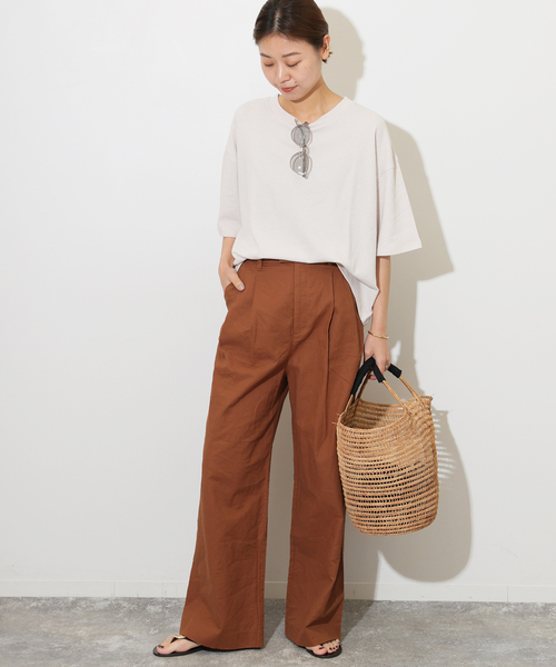 JOURNAL STANDARD relume（ジャーナルスタンダード　レリューム）の「【TARANGO/タランゴ】BIGカゴBAG（かごバッグ・レディース・ブラウン・FREE）」の2枚目の写真