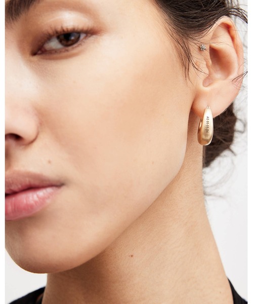 ALLSAINTS（オールセインツ）の「FERN SMALL ENGRAVED HOOP EARRINGS