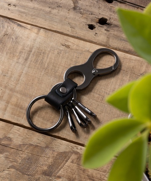 カラビナキーホルダー キーリング 韓国製（キーホルダー）｜ABBEY