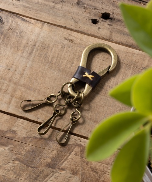 カラビナキーホルダー キーリング 韓国製（キーホルダー）｜ABBEY