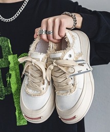 Canvas Volume Sneakers